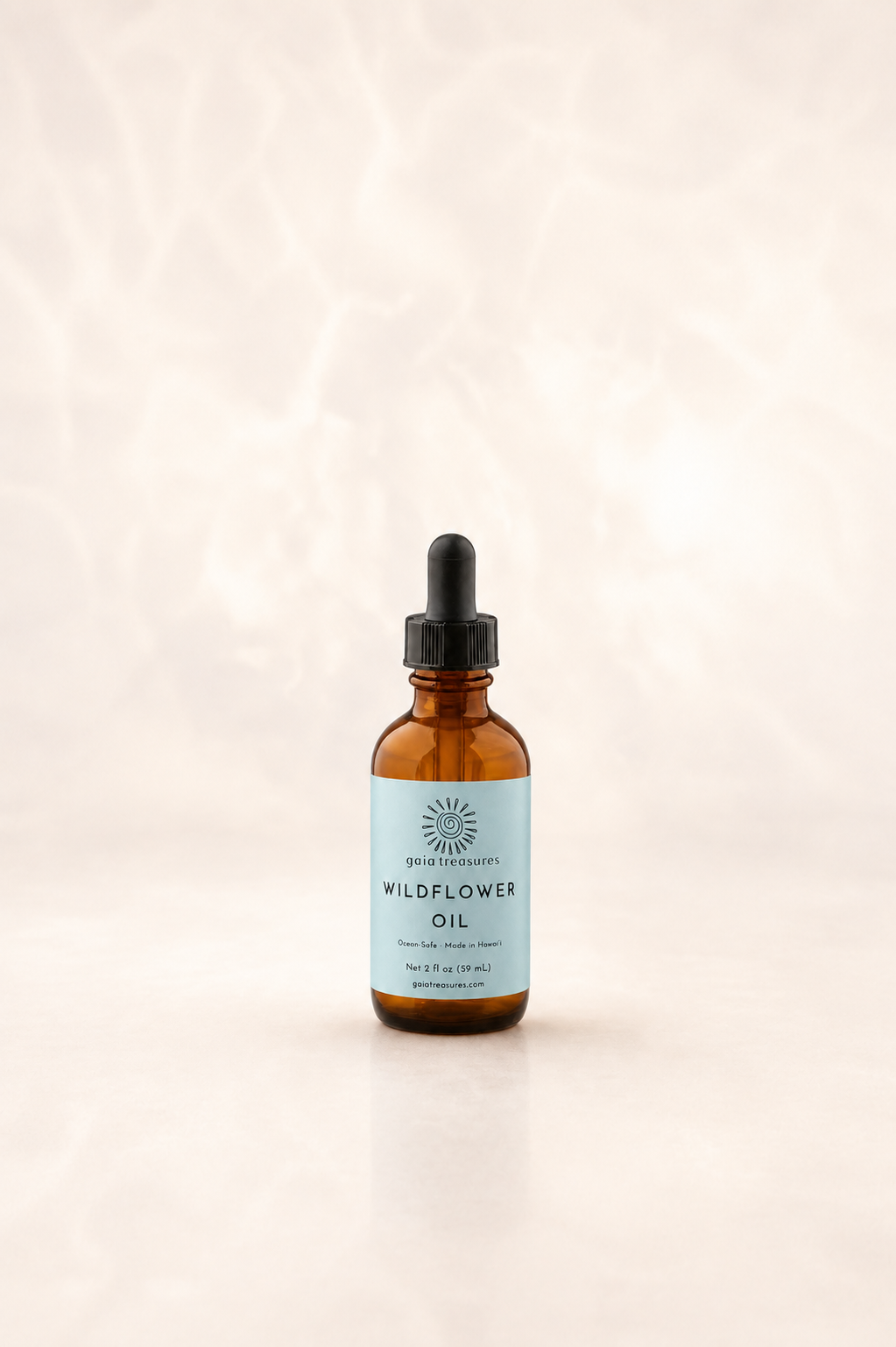 Wildflower Oil in amber glass